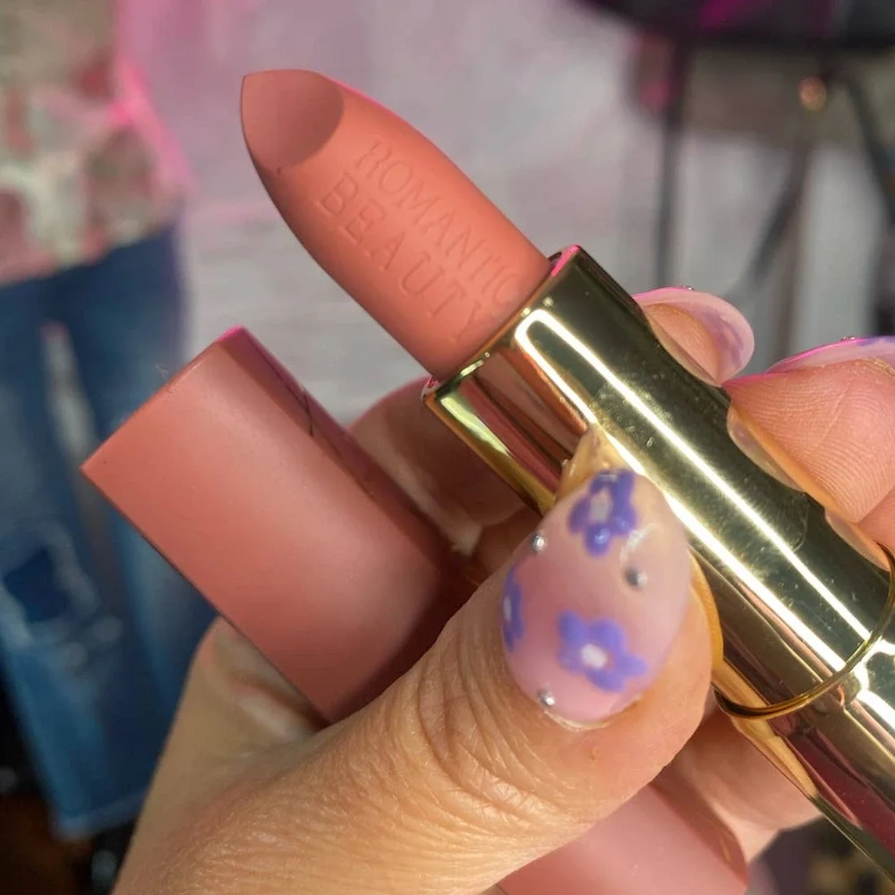 NEW Click Bullet Nude Matte Lipstick by Romantic Beauty #16 - Picture 3 of 6